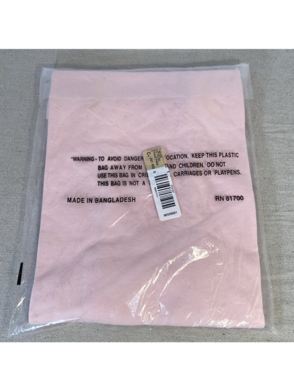 NEW SEALED Blair Brand Pale Pink 2XL Short Sleeve Womens Jewel Neck Pullover Top - Picture 2 of 4